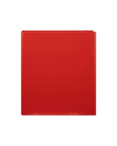 MARBIG CLEARVIEW INSERT BINDER A4 38MM 3D RED