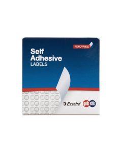 QUIKSTIK LABEL DISPENSER RECTANGLE 24X40MM WHITE 375 LABELS