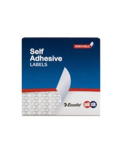 QUIKSTIK LABEL DISPENSER RECTANGLE 24X49MM WHITE 325 LABELS