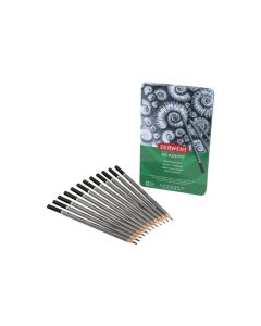 DERWENT ACADEMY SKETCHING PENCIL TIN 12