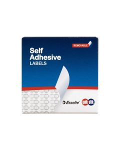 QUIKSTIK LABEL DISPENSER CIRCLE 24MM WHITE 550 LABELS