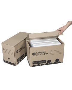 MARBIG ARCHIVE BOX COMPACT 2PACK