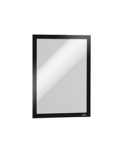 DURABLE DURAFRAME SELF-ADHESIVE A4 BLACK PACK 1