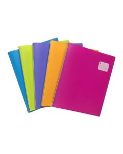 MARBIG REFILLABLE DISPLAY BOOK 20 POCKET ASSORTED