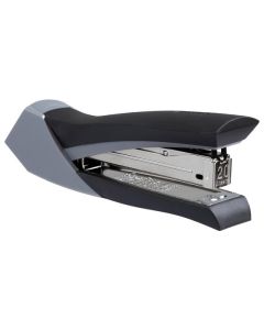 REXEL STAPLER F/STRIP SMOOTHGRIP BLK/GRY