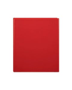 MARBIG CLEARVIEW INSERT BINDER A4 25MM 2D RED