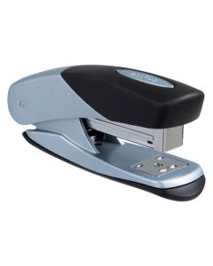 REXEL STAPLER H/STRIP MATADOR SILV/BLK C/S