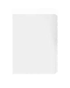 MARBIG INDICES & DIVIDERS 10 TAB MANILLA A4 UNPUNCHED