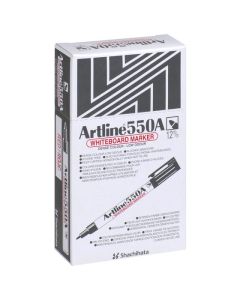 ARTLINE 550A WHITEBOARD MARKER 1.2MM BULLET NIB RED