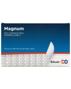 QUIKSTIK LABEL DISPENSER MAGNUM ROLL 103X36MM WHT 500 LABELS