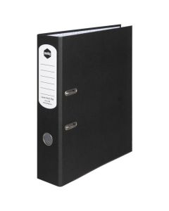 MARBIG LEVER ARCH FILE FOOLSCAP BLACK