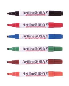 ARTLINE 509A WHITEBOARD MARKER 5MM CHISEL NIB ASSORTED