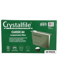 CRYSTALFILE COMPLETE SUSPENSION FILES A4 CLASSIC PACK 50