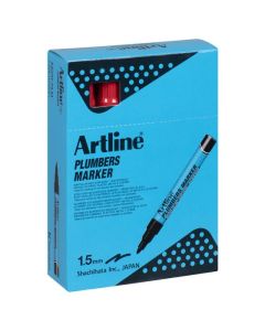 ARTLINE PROFESSIONAL SERIES PLUMBERS PERMANENT MARKER RED