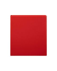 MARBIG CLEARVIEW INSERT BINDER A4 38MM 4D RED