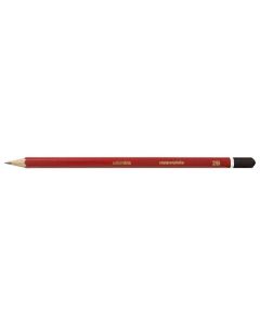 COLUMBIA COPPERPLATE LEAD PENCIL HEXAGONAL 2B PK2