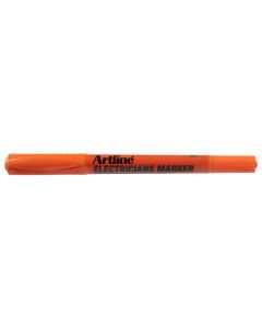 ARTLINE PROFESSIONAL SERIES ELECTRICIANS PERMANENT MARKER DUAL NIB ORANGE
