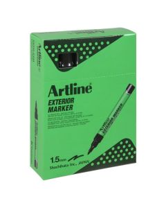 ARTLINE PROFESSIONAL SERIES EXTERIOR PERMANENT MARKER BLACK