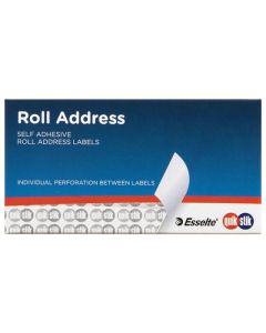 QUIKSTIK LABEL DISPENSER MAGNUM ROLL 70X36MM WHT 200 LABELS