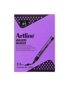 ARTLINE PROFESSIONAL SERIES BUILDERS PERMANENT MARKER BLACK