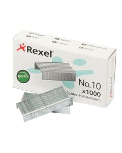 REXEL STAPLES NO.10 10/4 BOX 1000 MINI