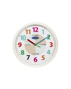 CARVEN EDUCATIONAL CLOCK 300MM 12HR