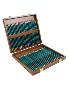 DERWENT ARTISTS PENCIL WOODEN BOX 48
