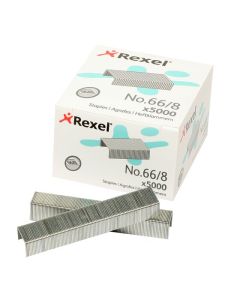REXEL STAPLES GIANT 66/8MM BOX 5000