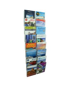 ESSELTE CLIPLOCK BROCHURE HOLDER A4 8T-16 COM