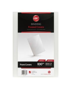 GBC BINDING COVER A4 POLYCOVER FROSTED PACK 100