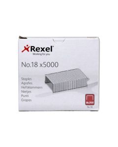 REXEL NO.18 STAPLES 24/8MM BOX 5000