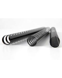 GBC BINDING COMB 16MM BLACK PACK 100