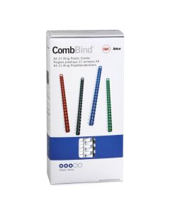 GBC BINDING COMB 14MM WHITE PACK 100