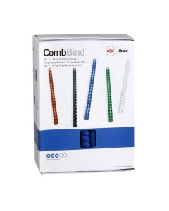 GBC BINDING COMB 19MM BLUE PACK 100