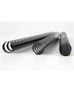 GBC BINDING COMB 19MM BLACK PACK 100