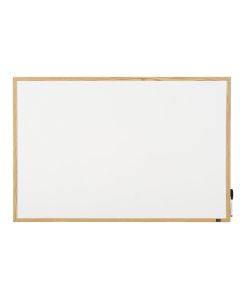 QUARTET  WHITEBOARD PINE FRAME 450X600MM