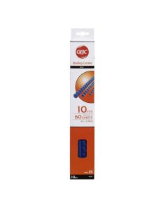 GBC BINDING COMB 10MM BLUE PACK 25