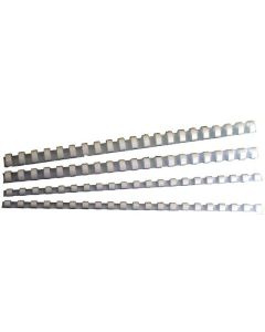 GBC BINDING COMB 6MM WHITE PACK 100