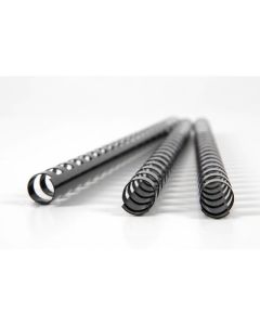 GBC BINDING COMB 10MM BLACK PACK 100