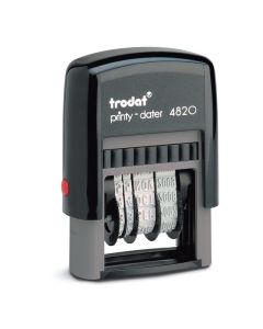 TRODAT 4820 PRINTY DATER 4MM BLACK