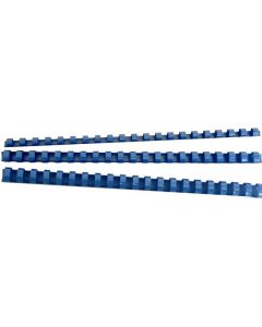 GBC BINDING COMB 6MM BLUE PACK 100