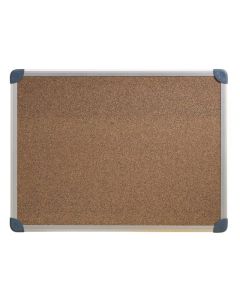 QUARTET  CORKBOARD ALUMINIUM FRAME 900X1200MM S/L