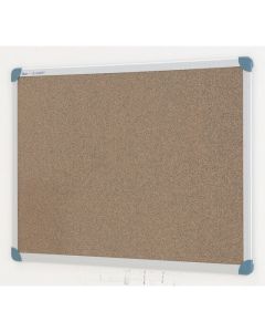 QUARTET  CORKBOARD ALUMINIUM FRAME 600X900MM S/L