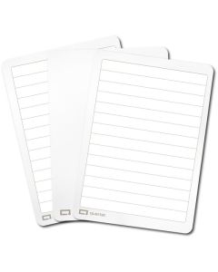 QUARTET FLEX WHITEBOARD DOUBLE-SIDED PLAIN/LINED PK30