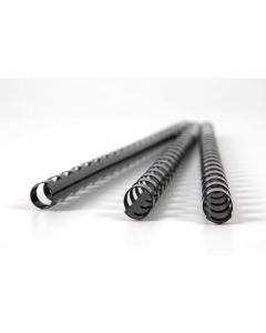 GBC BINDING COMB 8MM BLACK PACK 100
