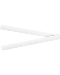 QUARTET  MAGNET STRIPS 25X300MM WHITE PK2