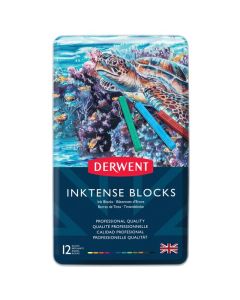 DERWENT INKTENSE BLOCK TIN 12
