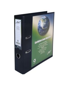 EARTHCARE LEVER ARCH FILE A4 BLACK