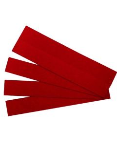 QUARTET  MAGNET STRIPS 22X150MM RED PK25