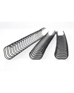 GBC BINDING WIRE 21 LOOP 14MM BLACK PACK 100